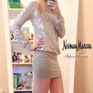 Sequenced Holiday Dress
